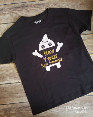 New Year New Interest Boys Shirt Girls Shirt