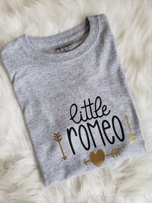 Little Romeo Boys Shirt Valentines