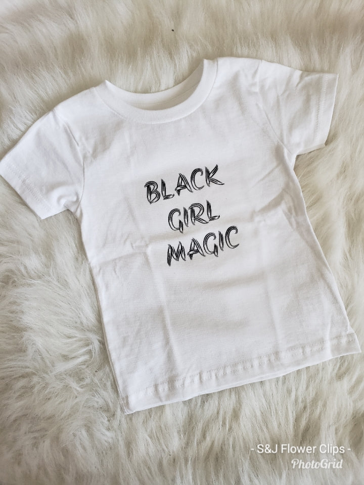 Black Girl Magic Black History Girls Shirt