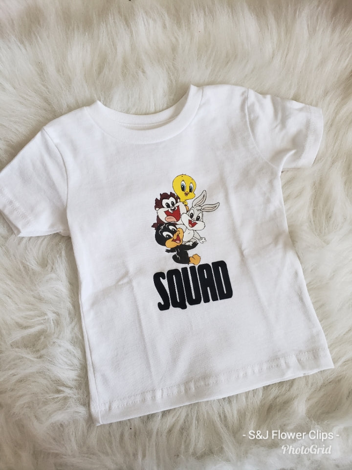 Baby Looney Tunes-Squad cartoon Girls shirt