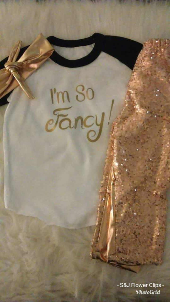 I'm so Fancy Girls Shirt