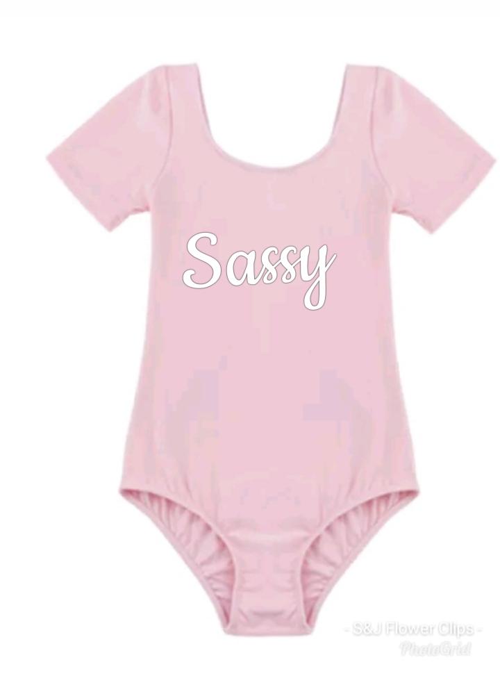 Sassy Girls leotards Leo's