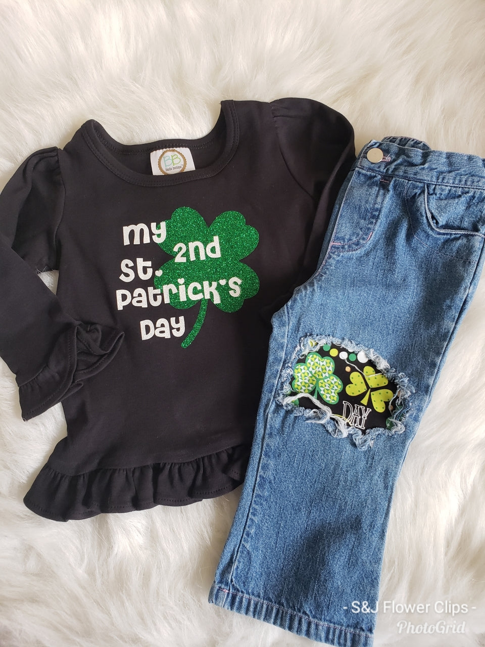 My 2nd St. Patrick's Day Girls Shirt Boys Shirt