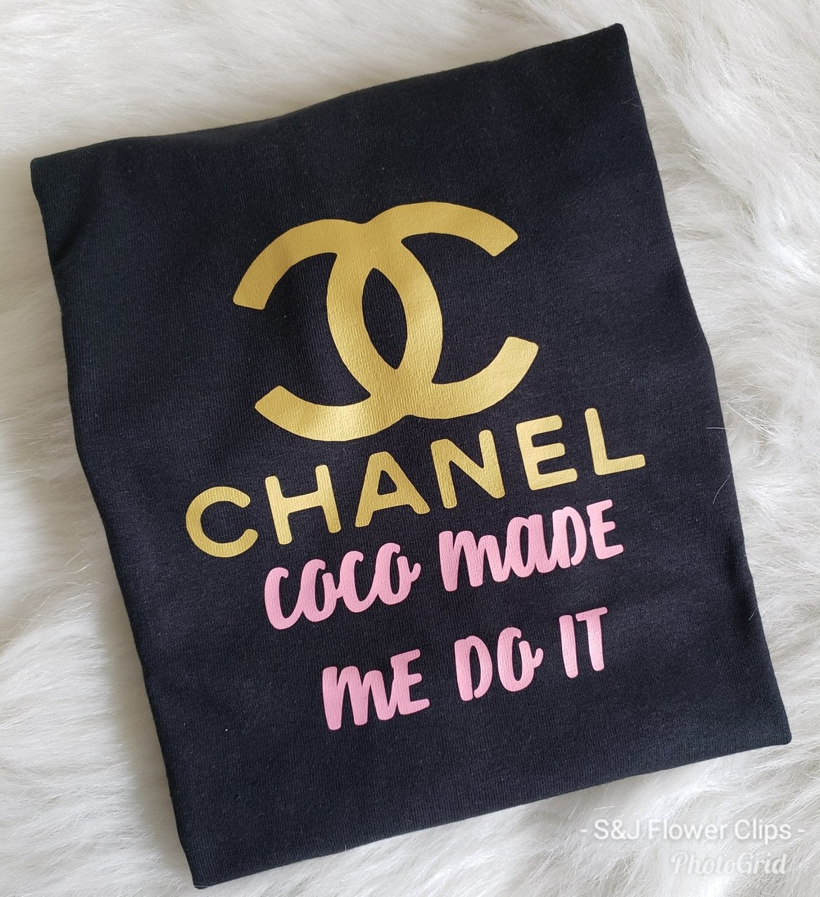 CC Coco made me do it Girls Shirt Designer