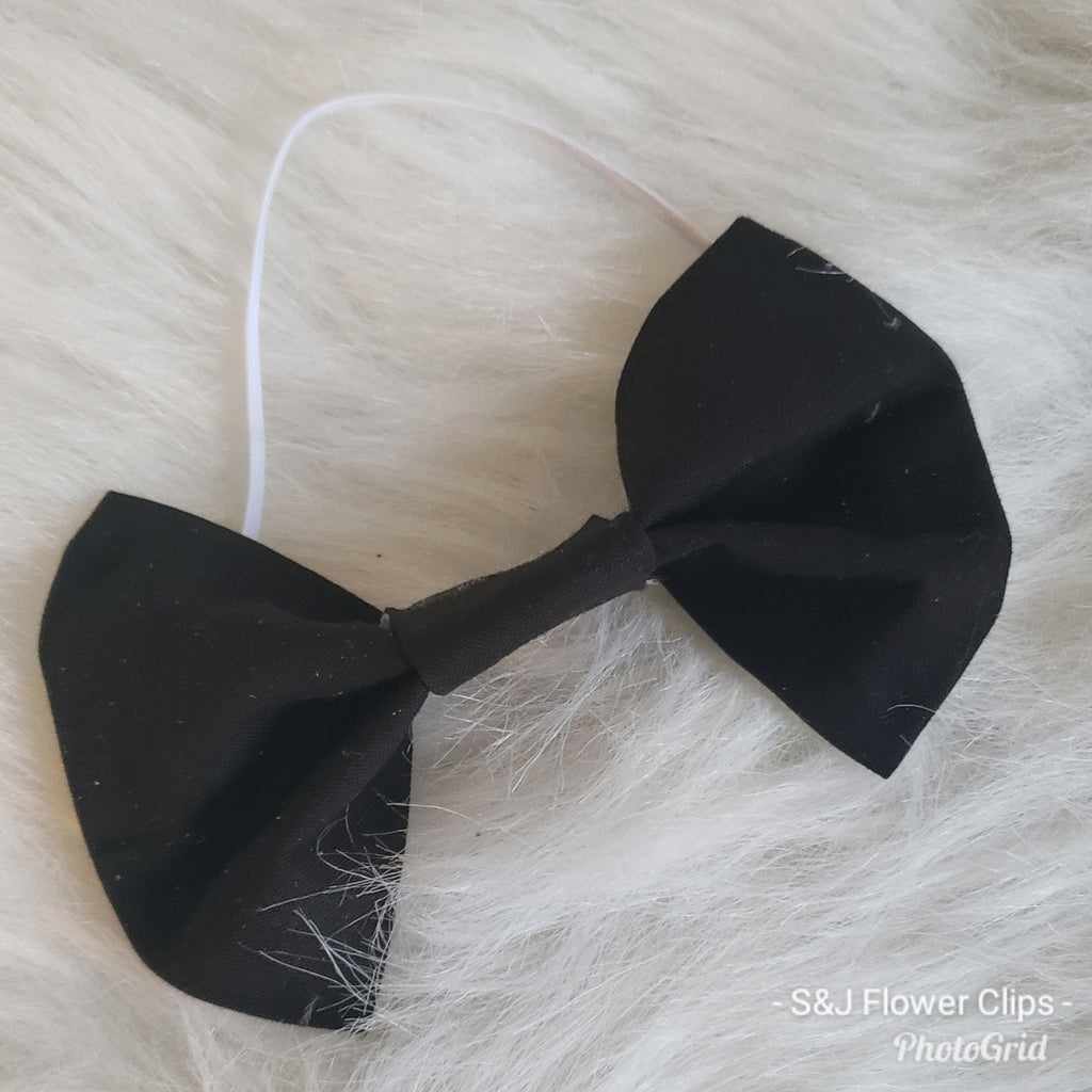 Boys Black Bow Tie