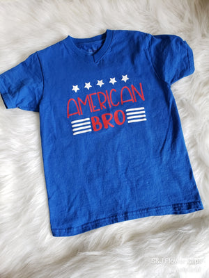 American Bro Boys Shirt 4th of July