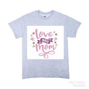 Love You Mom Girls Shirt Boys Shirt