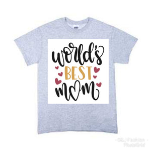 World's Best Mom Ladies Shirt Girls Shirt