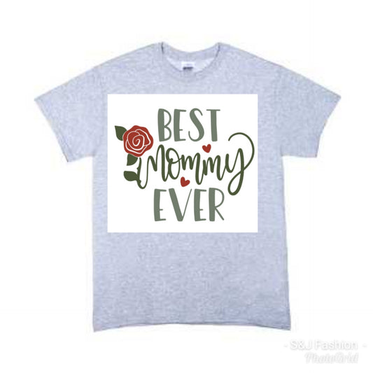 Best Mommy Ever Girls Shirt Boys Shirt