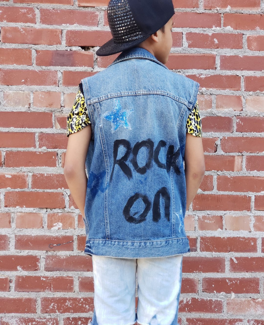 Rock On Denim Jacket or Vest