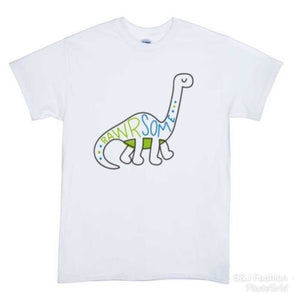 Rawrsome Dino Boys Shirt