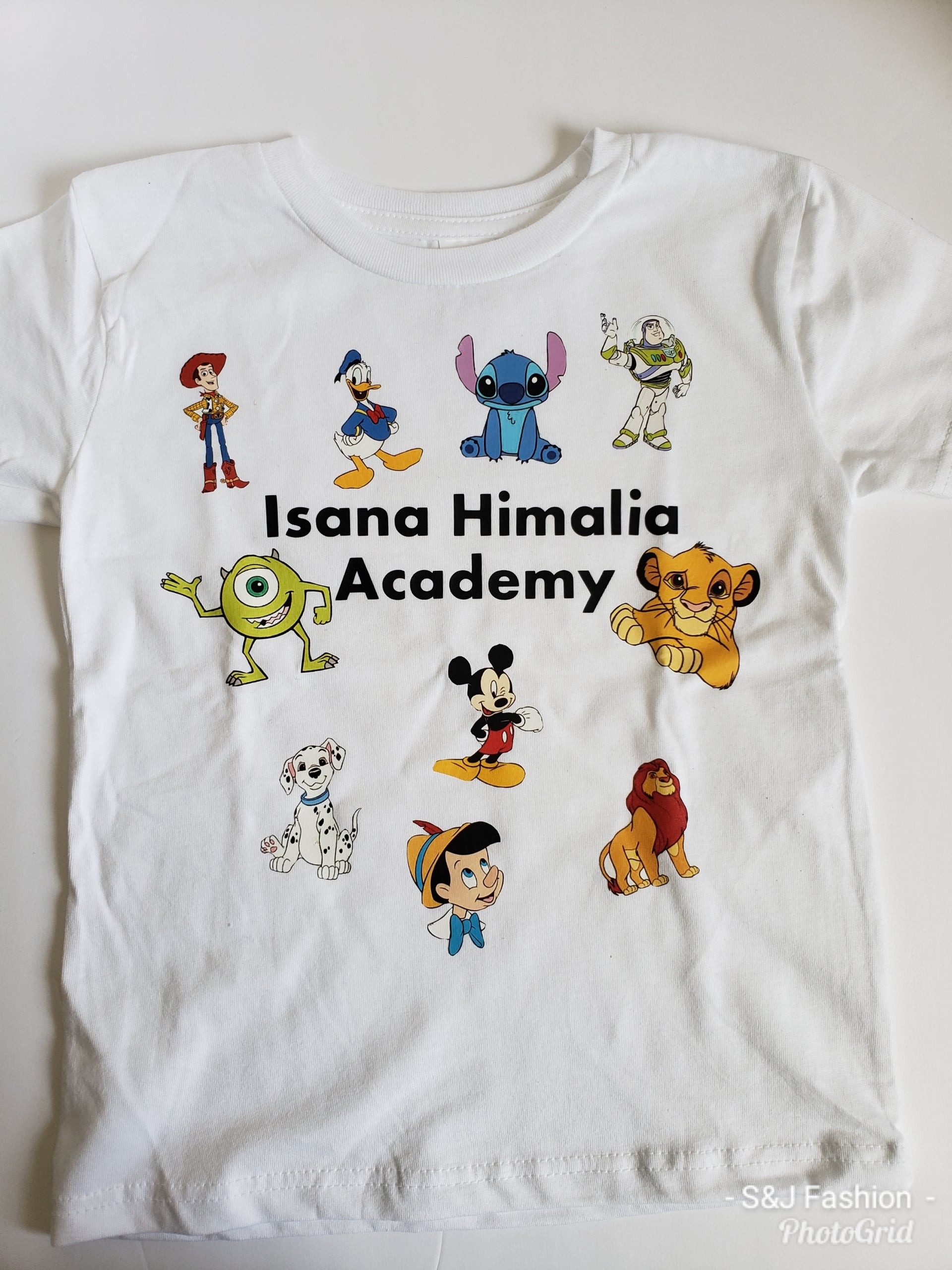 Personalized Cartoon Boys Shirt Girls Shirt