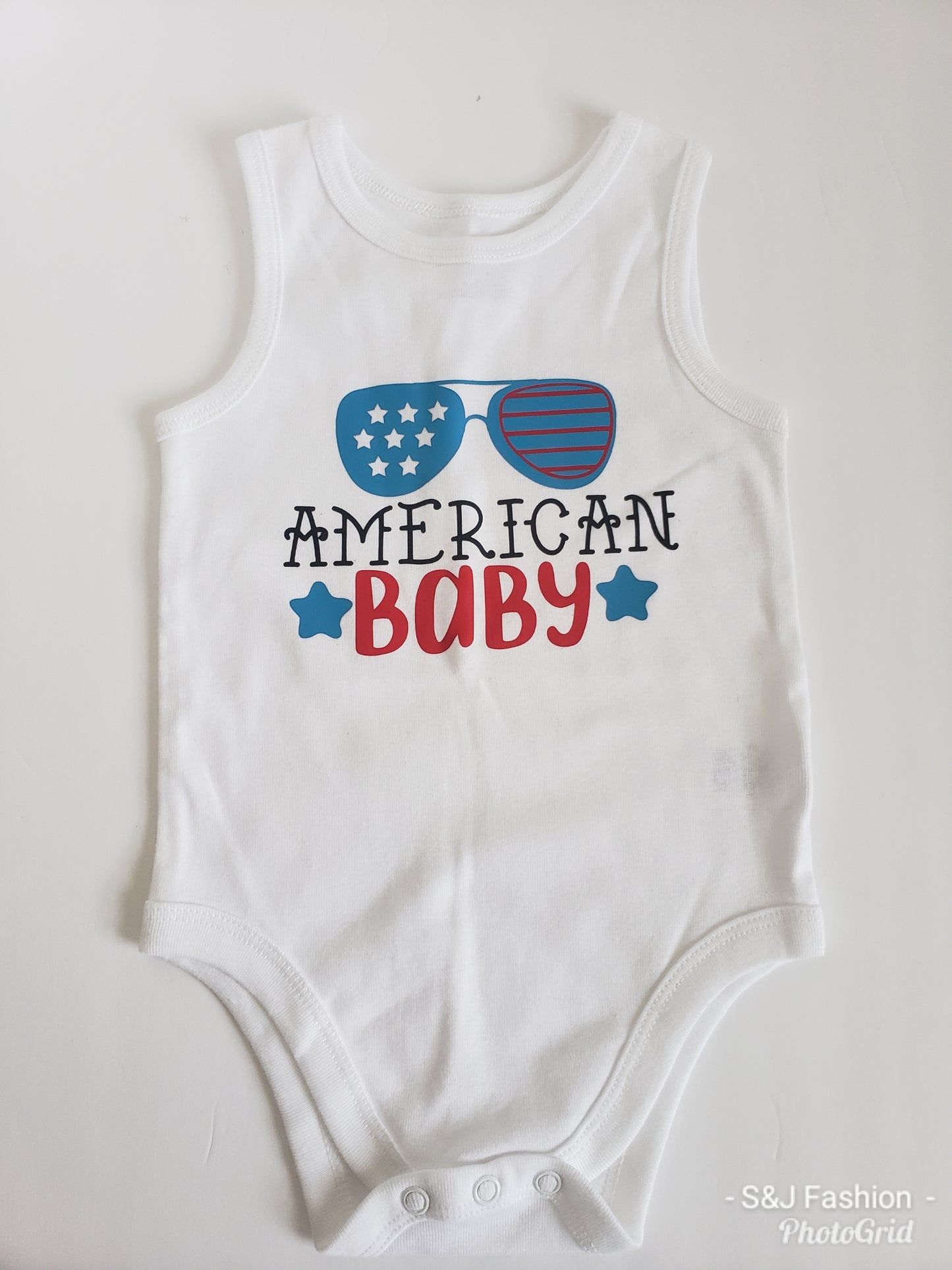 American Baby 4th Of July Boys Shirt