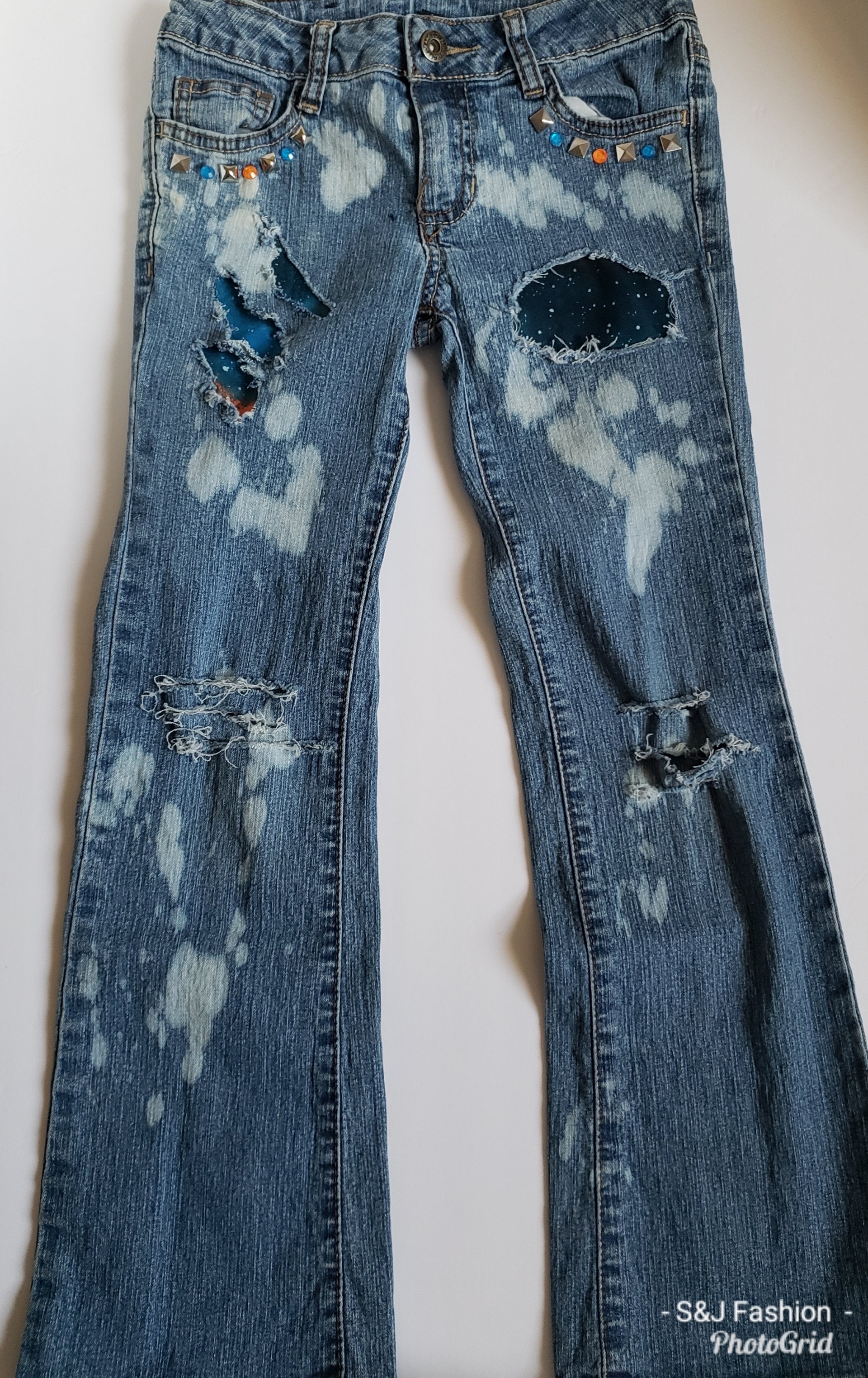 Galaxy Girls Distressed Jeans