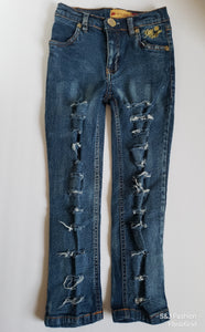 Girls Distressed Jeans "Trigga"