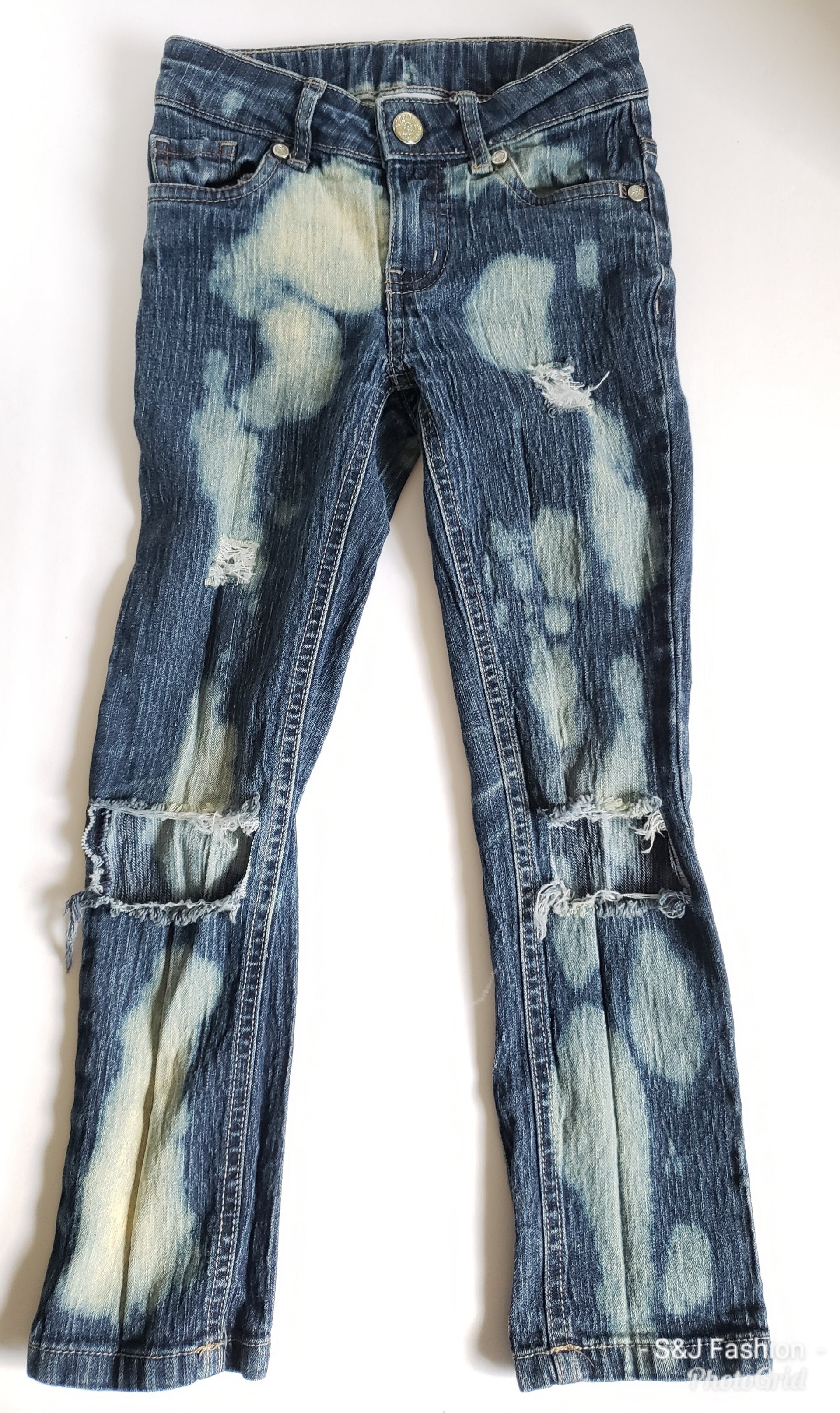 Downtown Girls Distressed Jeans