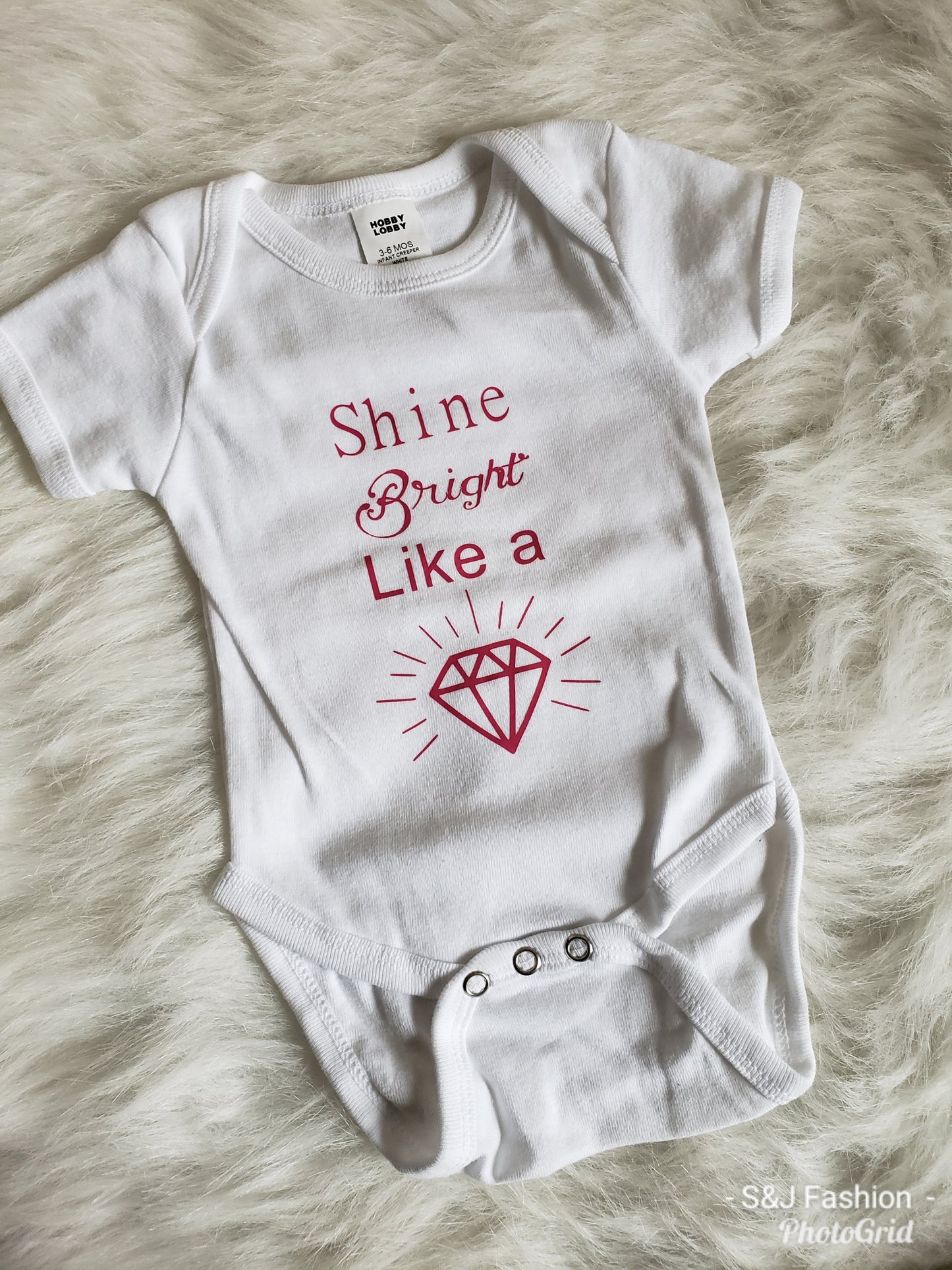 Shine Bright Like a Diamond Girls Shirt