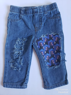 Nipsey Girls Distressed Jeans Boys Distressed Jeans