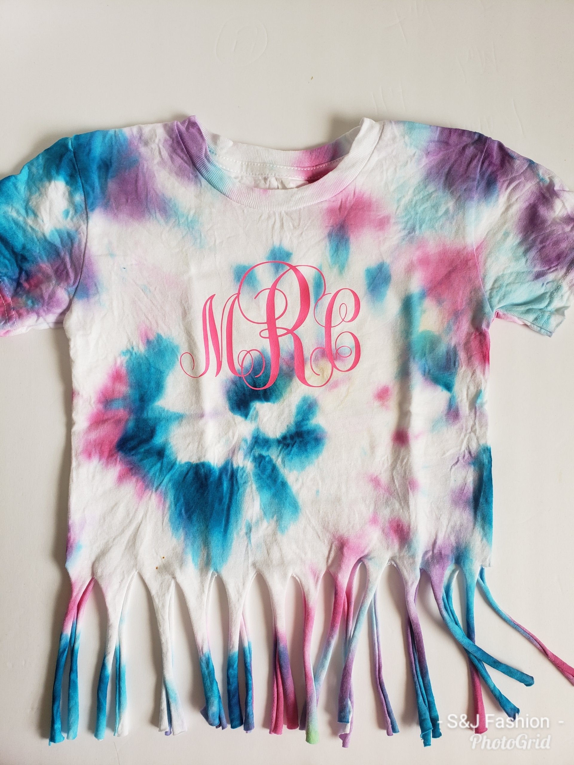 Monogrammed Girls Shirt