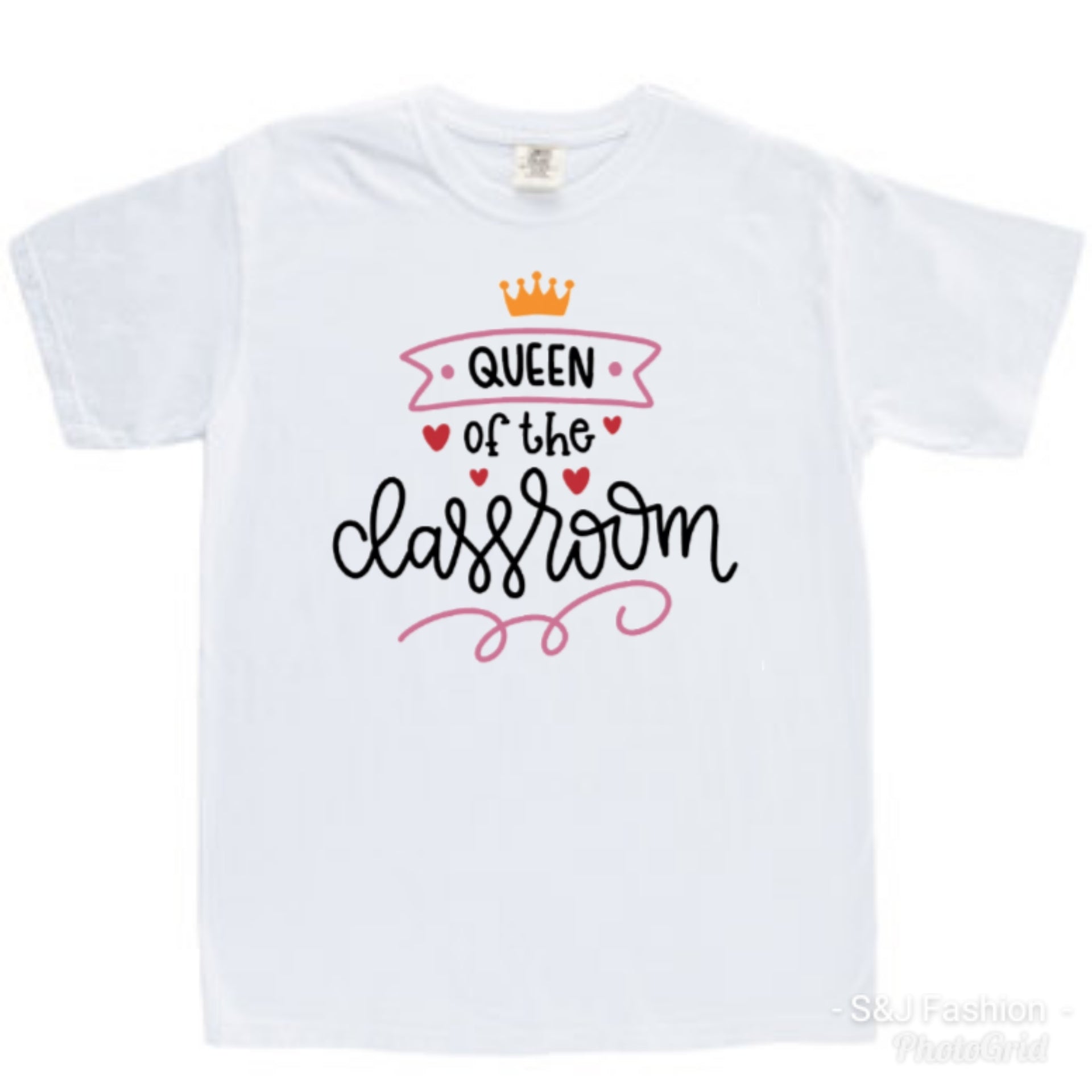 Queen of the classroom Back to School Girls Shirt