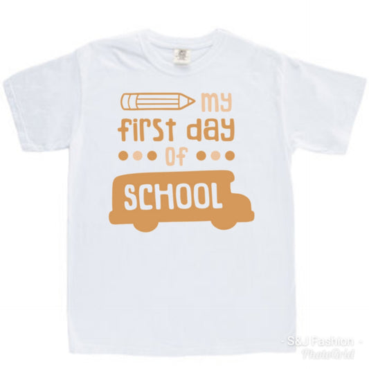 My First Day Of School BTS Girls Shirt Boys Shirt