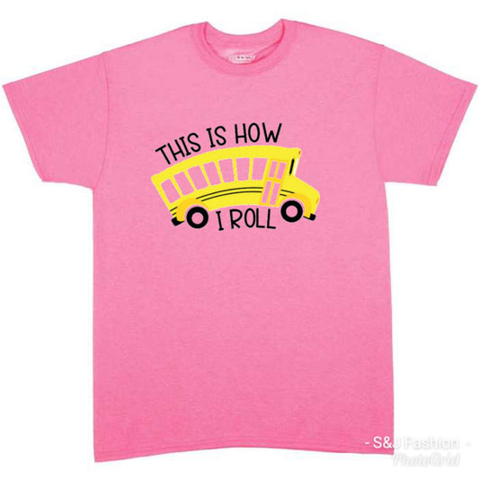 This Is How I Roll Girls Shirt Boys Shirt Back To School