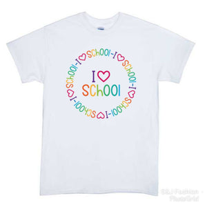 I love School Girls Shirt