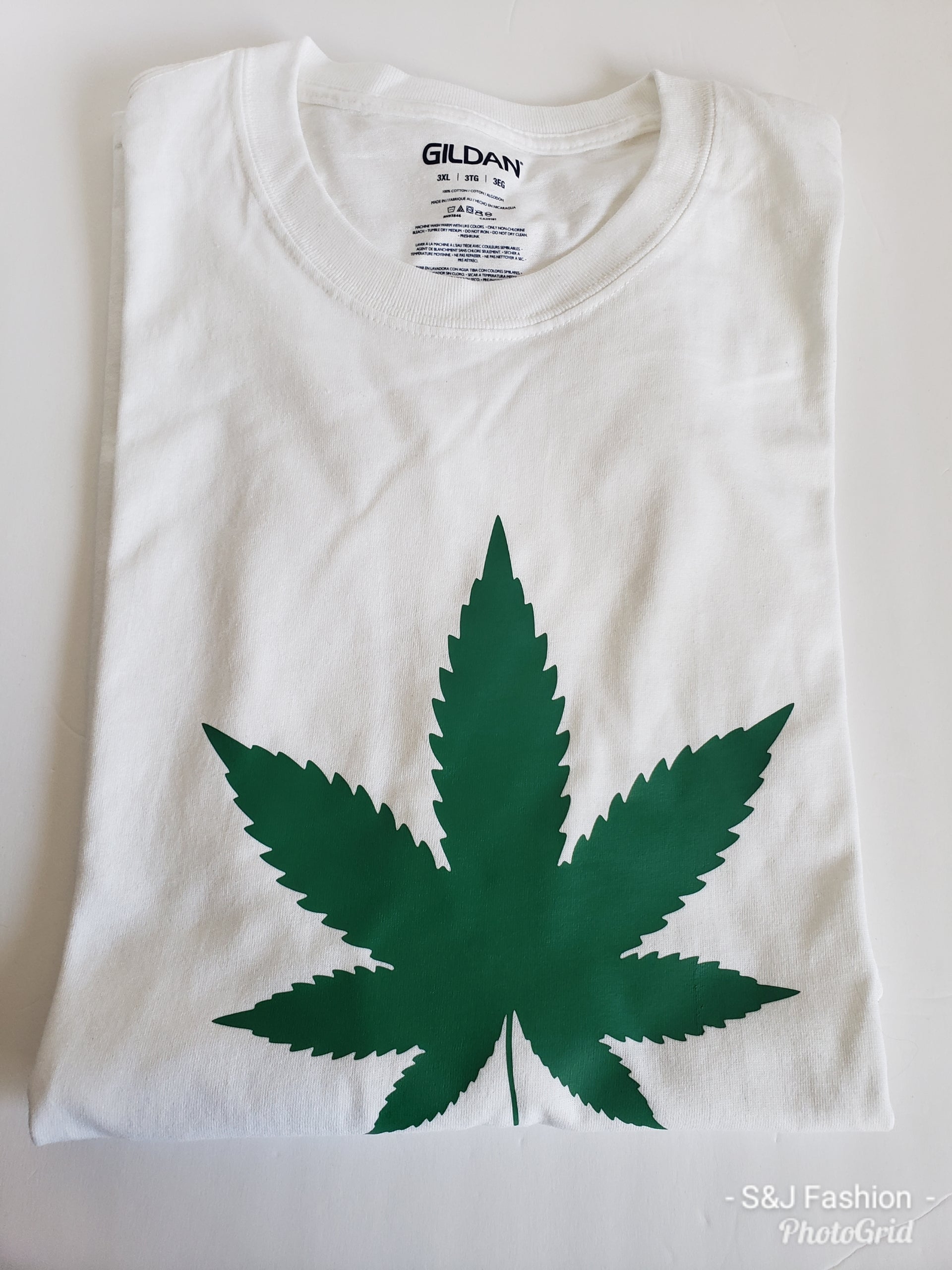 Marijuana Leaf Ladies Shirt Mens Shirt