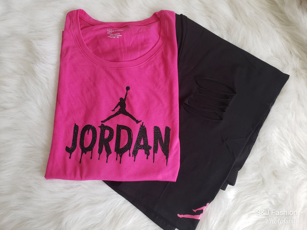 Dripping Jordan Inspired Ladies Outfit Designer