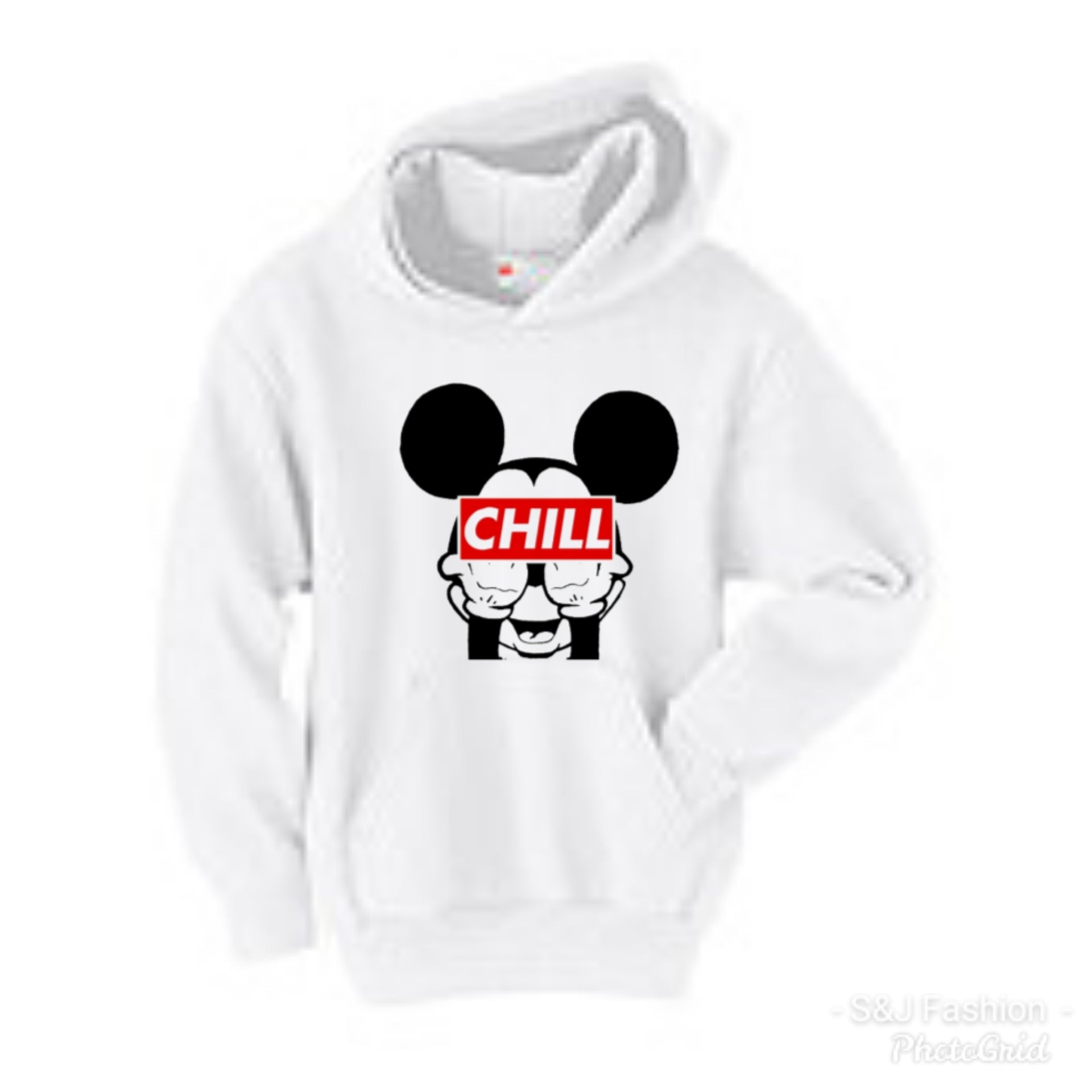 Mickey Mouse Kids Hoodies Chill