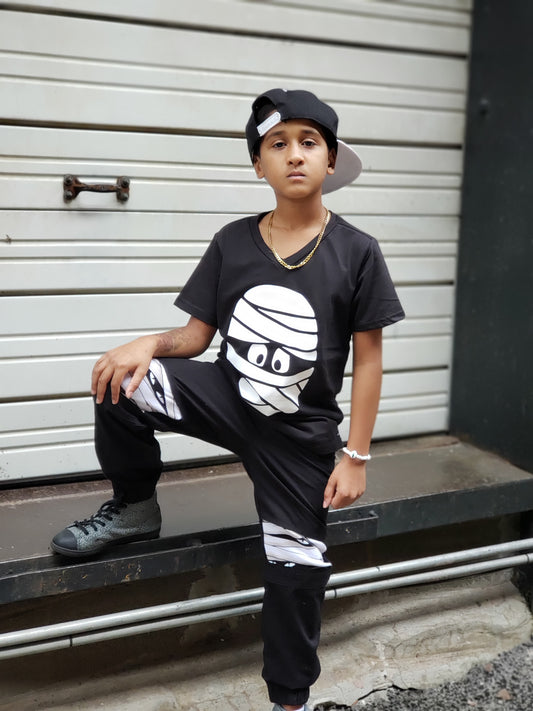 Mummy Boys Distressed Jeans Halloween