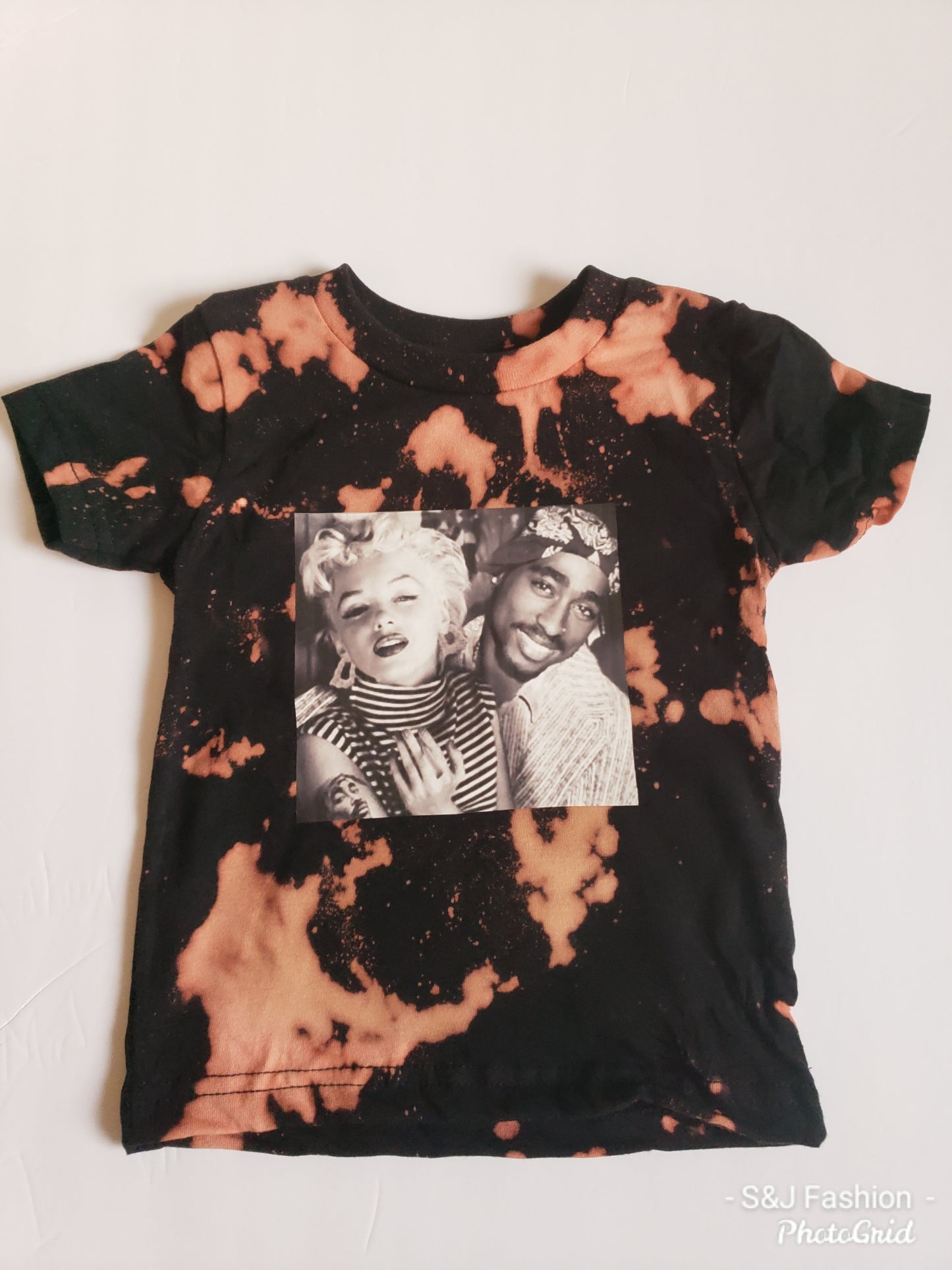 Tupac and Marilyn Boys Shirt girls Shirt