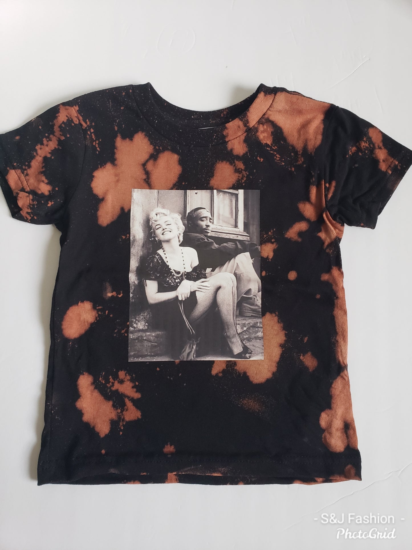 Marilyn & Tupac Boys Shirt Girls Shirt Ladies Shirt Mens Shirt