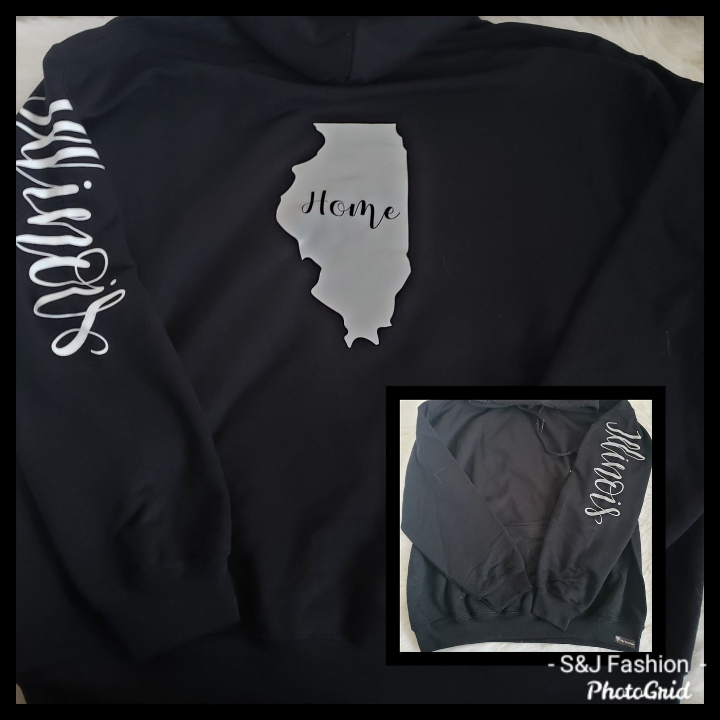 (Any) STATE Hoodies Girls Shirt Boys Shirt Utah Illinois Texas Ohio