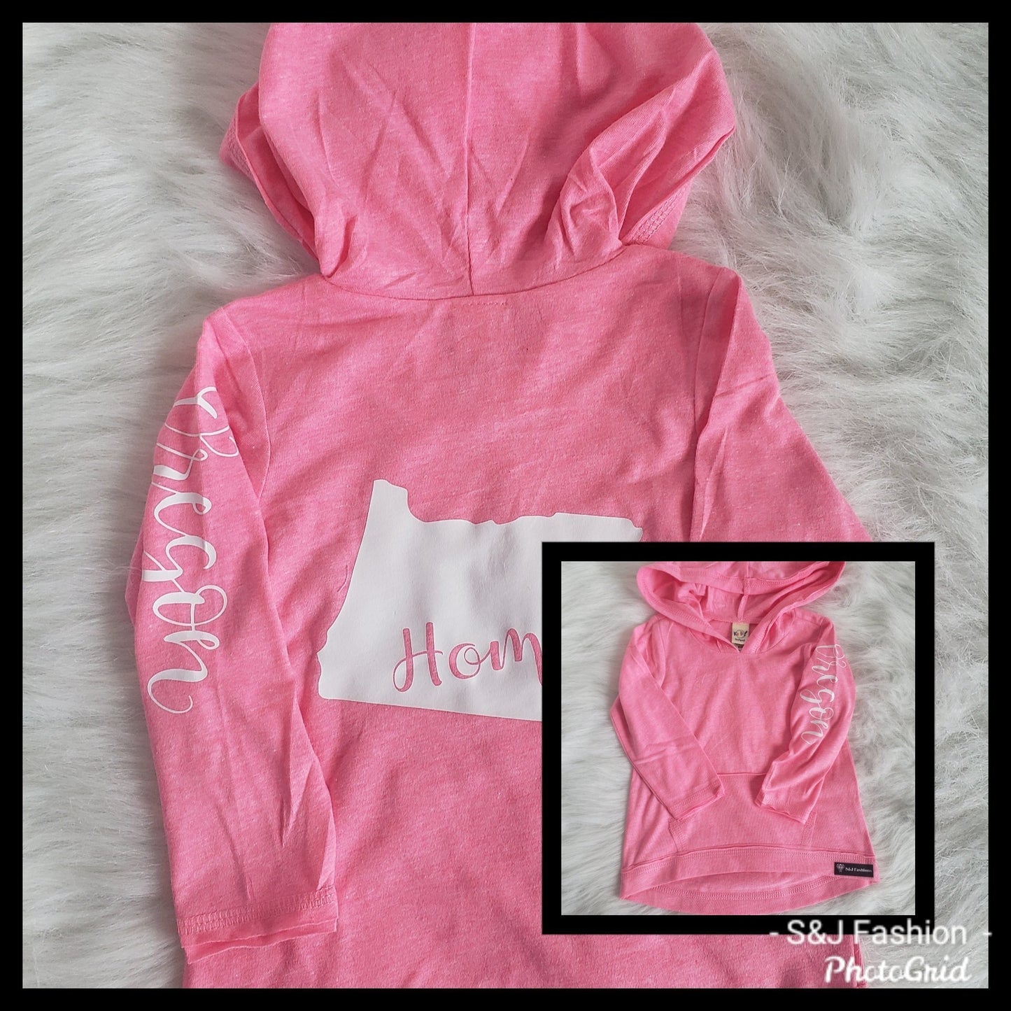 (Any) STATE Hoodies Girls Shirt Boys Shirt Utah Illinois Texas Ohio