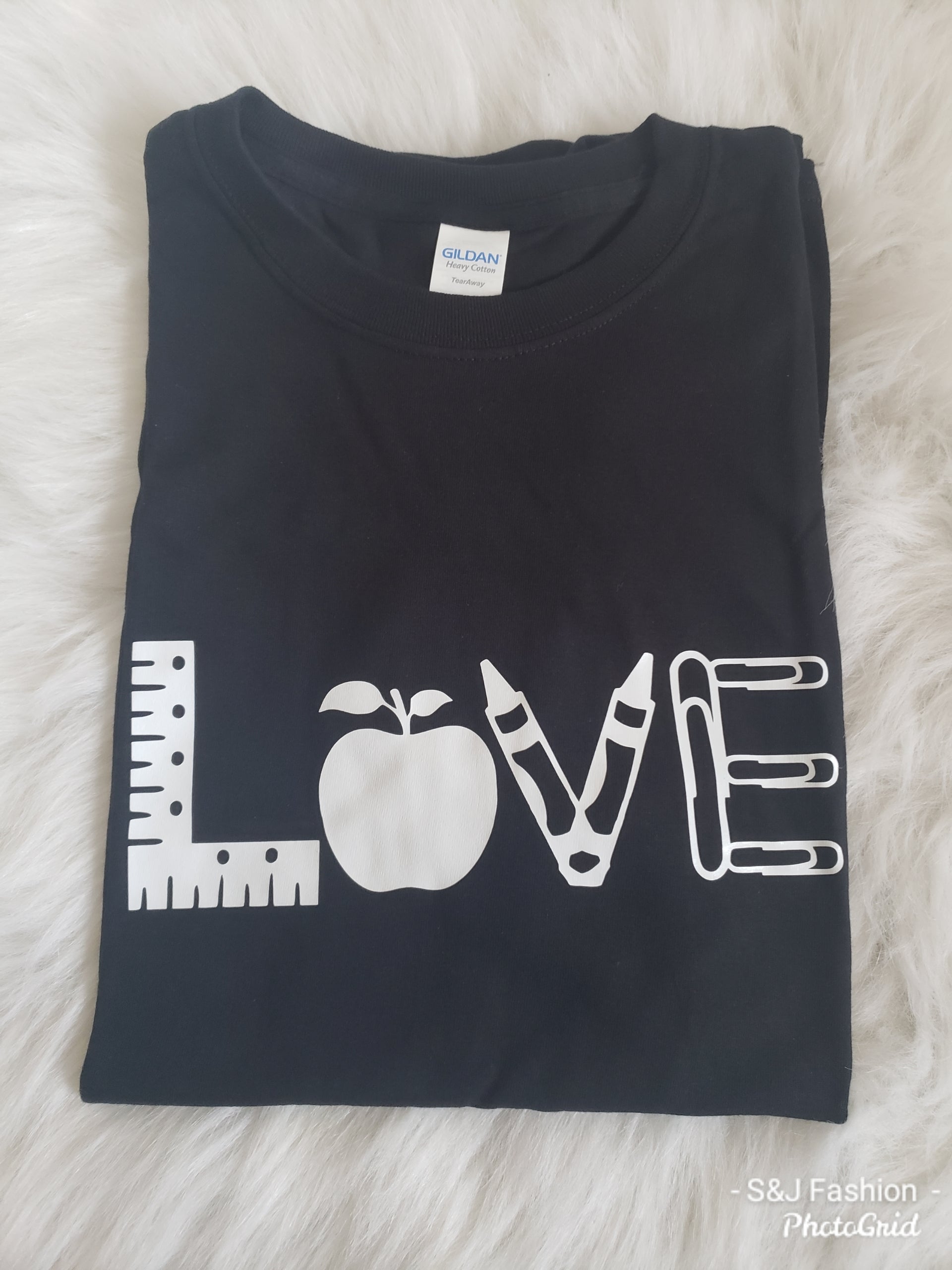 Love Teacher Ladies Shirt School