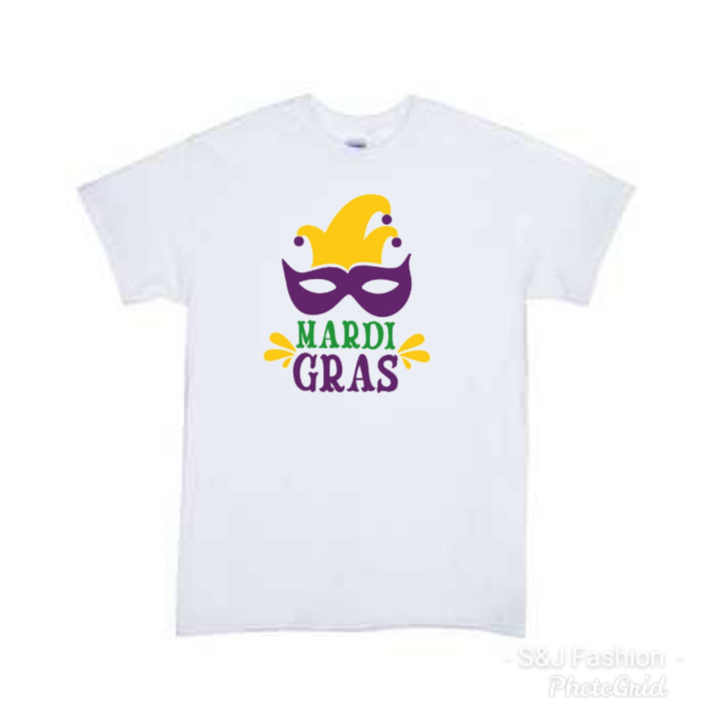 Mardi Gras Girls Shirt Boys Shirt