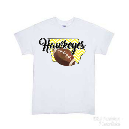 Hawkeyes Football Boys Shirt Girls Shirt