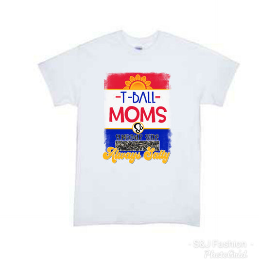 T-ball Mom Ladies Shirt