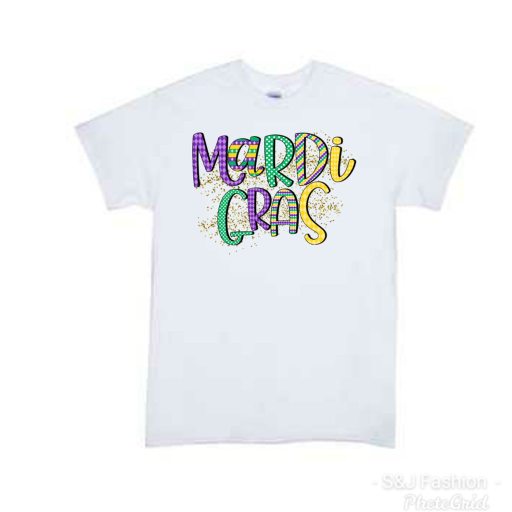 Mardi Gras Boys Shirt Girls Shirt