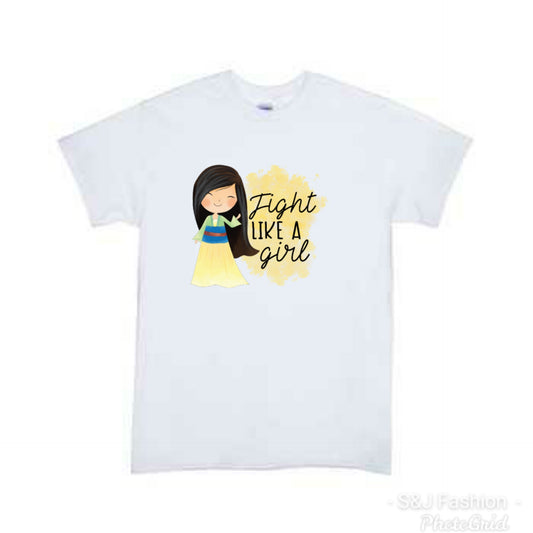Disney Princess Mulan Girls Shirt