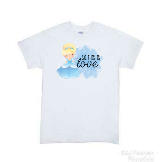 Disney Princess Cinderella Girls Shirt