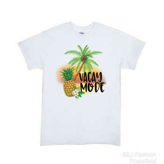 Vacay Mode  Girls Shirt boys Shirt