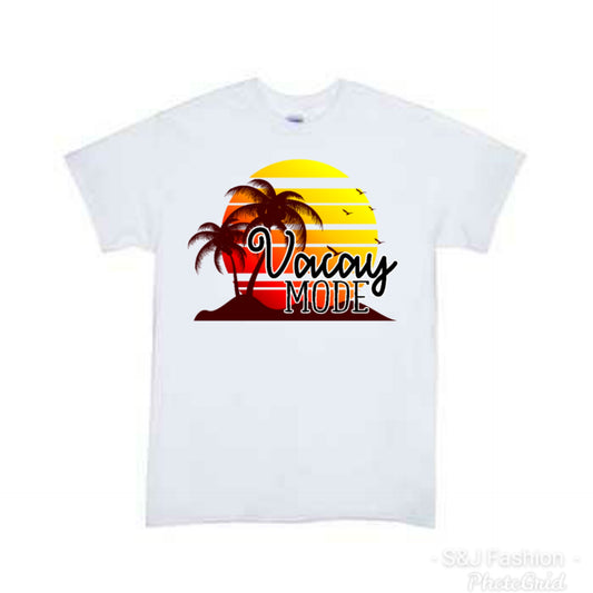 Vacay Mode Girls Shirt boys Shirt