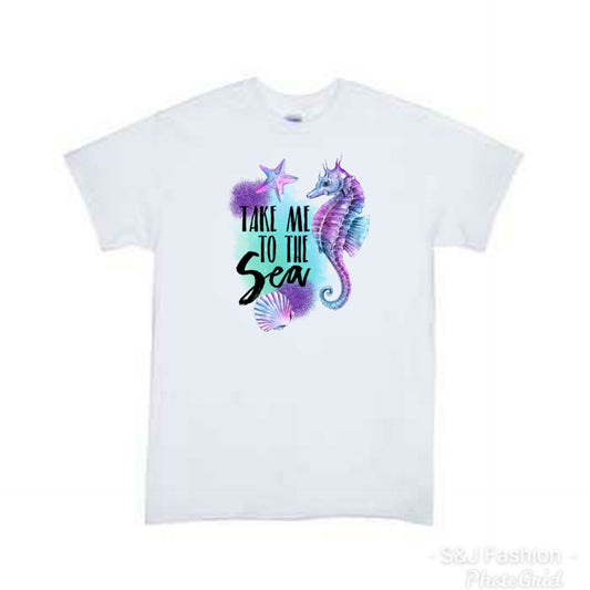 Take Me To The Sea Girls Shirt boys Shirt