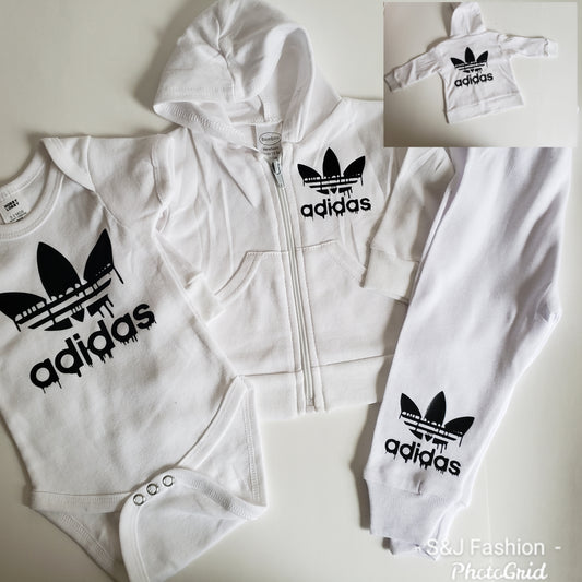 Adidas Baby Outfit set Girls Boys Designer