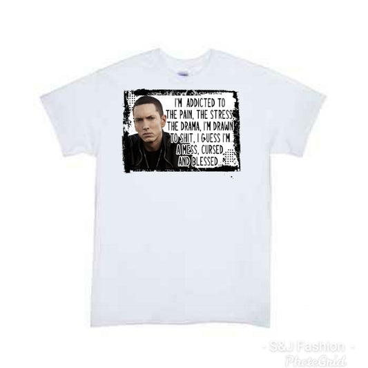 Eminem I'm Addicted Girls Shirt Boys Shirt