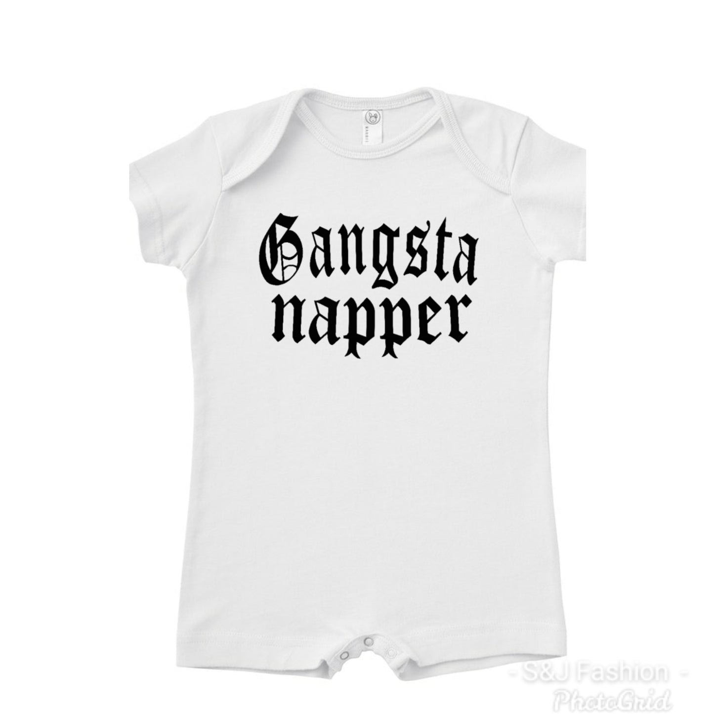 Gangsta napper Romper Boys