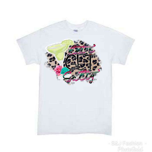 Let's get salty Cinco de mayo adult Ladies Shirt