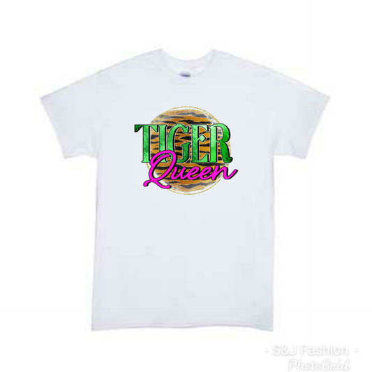 Tiger Queen Girls Shirt Ladies Shirt